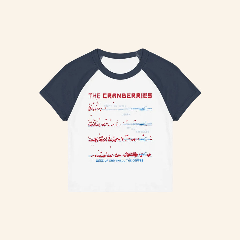 The Cranberries Merch 2026 Wake Up And Smell The Coffee Lyrics Baby Tee Music Gift For Her