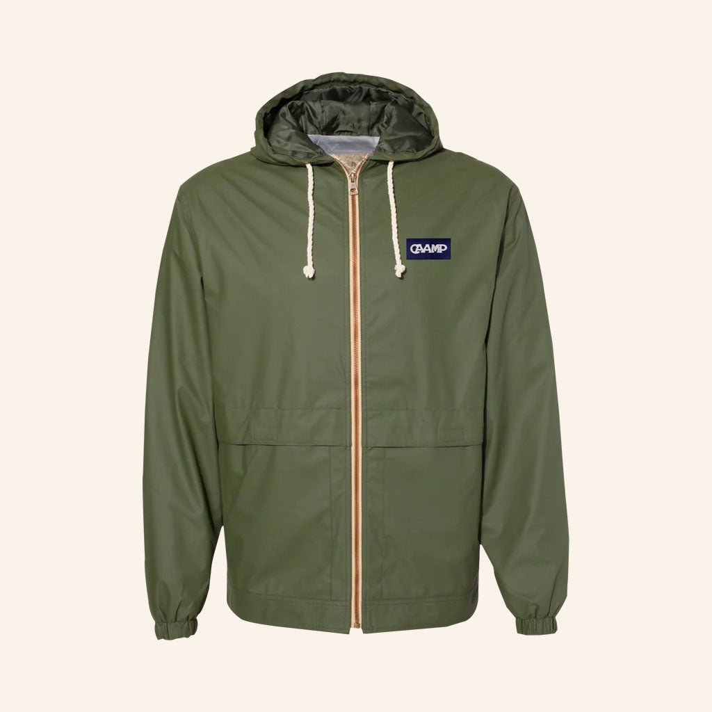Caamp Merch 2026 Frannie Logo Tag Windbreaker Jacket Gifts For Music Lovers