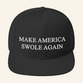 Josh Holyfield Merch 2026 Make America Swole Again Snapback Hat Embroidered Gift For Lifters