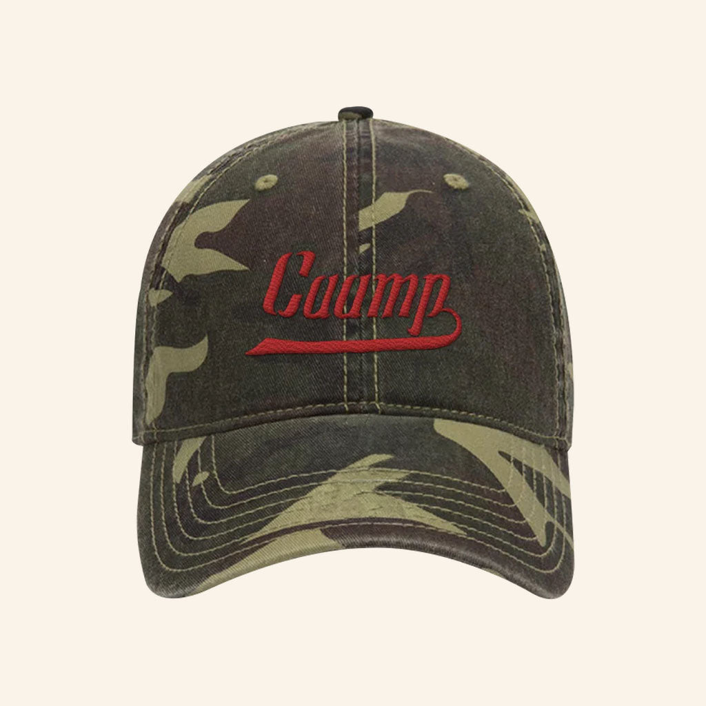 Caamp Merch 2026 Camo Logo Hat Embroidered Baseball Cap Gift For Band Fans