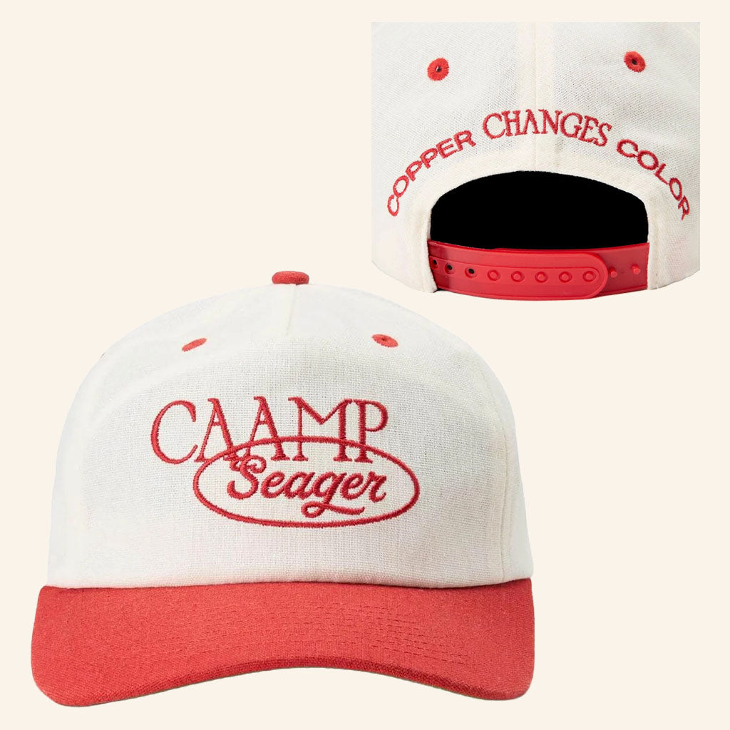 Caamp Merch 2026 Seager X Caamp Hemp Hat Embroidered Gift Ideas For Band Fans
