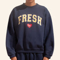 Fresh Love Merch 2026 Varsity Crewneck Fresh Love Sweatshirt Best Gift For Friends