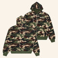 Sad Boyz Merch 2026 Camo Zip Hoodie Woodland Streetwear Apparel Gift For Dad