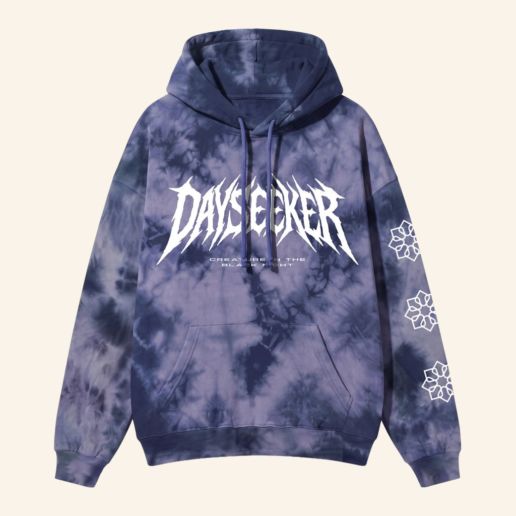 Dayseeker Merch 2026 Creature In The Black Night Dye Hoodie Presents For Music Lovers