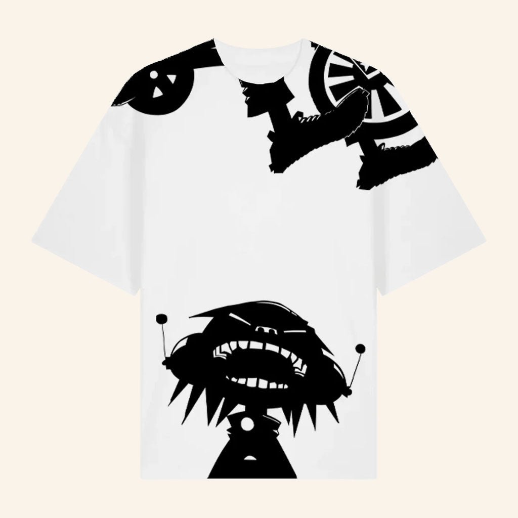 Gorillaz Merch 2026 Last Living Souls T-Shirt White Best Gift For Rock Band Lovers