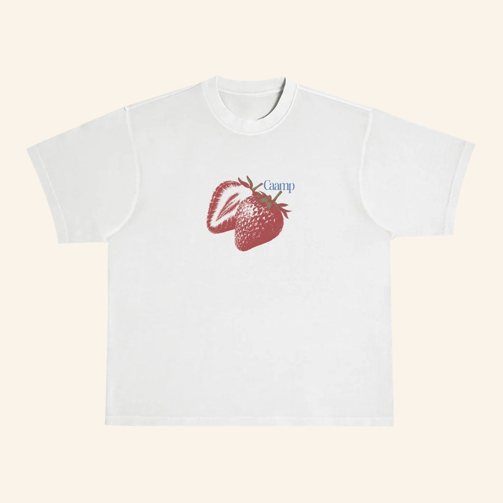 Caamp Merch 2026 Vintage Strawberry T-Shirt Caamp Band Shirt Gift For Folk Band Fans