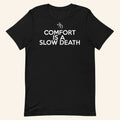Josh Holyfield Merch 2026 Comfort Is A Slow Death T-Shirt Black Gift For Fitness Fans