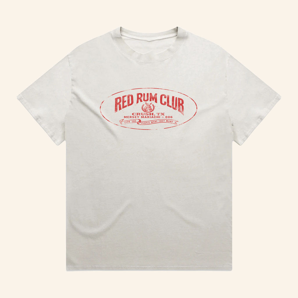 Red Rum Club Merch 2026 Crush TX Mersey Mariachi T-Shirt Gift For Rock Band Fans