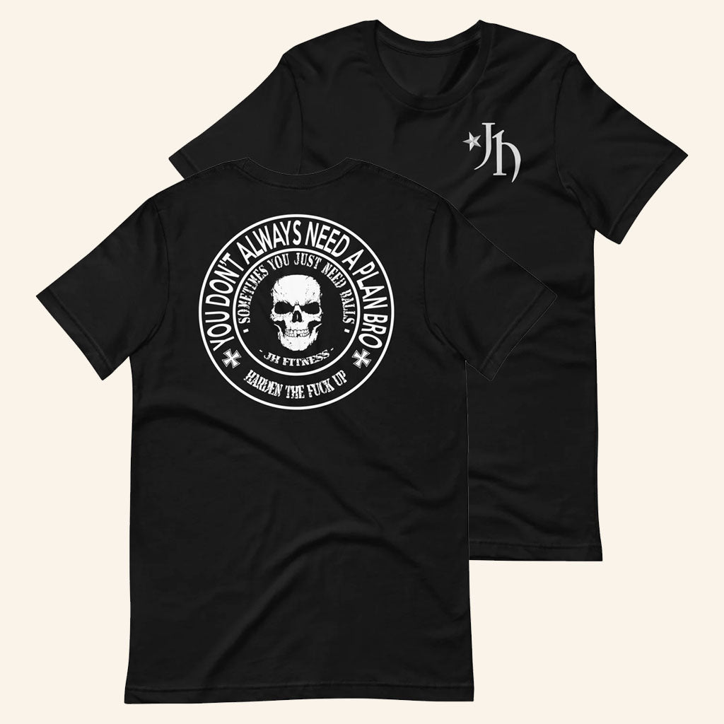 Josh Holyfield Merch 2026 You Don't Need A Plan T-Shirt Gift For Workout Partners