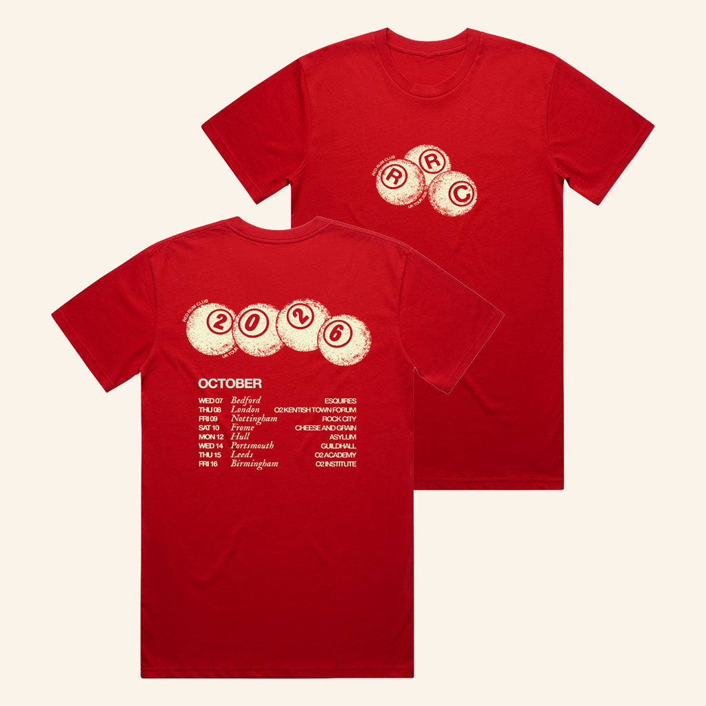 Red Rum Club Merch 2026 Tour T-Shirt Presents For Rock Music Lovers