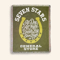 Seven Stars Merch 2026 7S General Store Horse Shoe Logo Blanket Gift For Festival Lovers