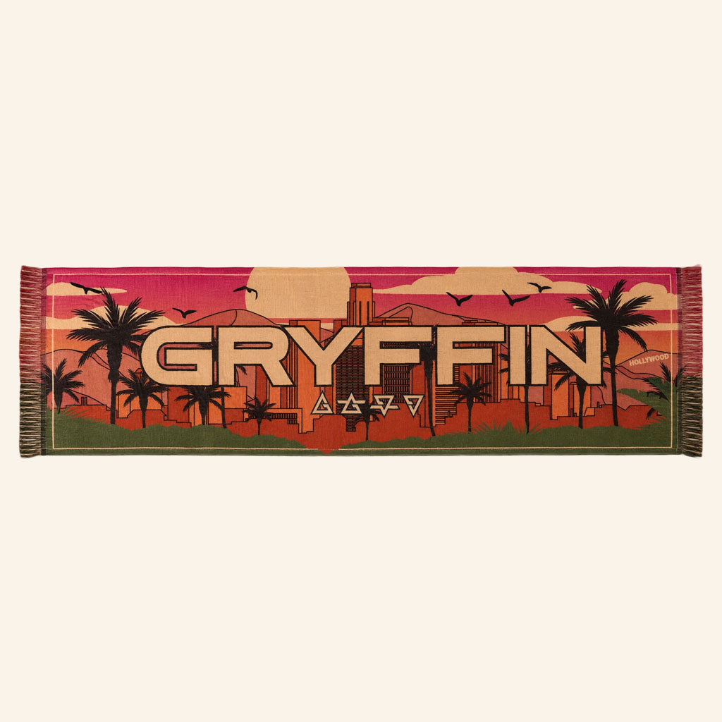 Gryffin Merch 2026 Los Angeles Scarf Gryffin Tour Merch Best Gifts For DJ Fans