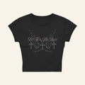 Polyphia Merch 2026 Let There Be Light Swan Crop Tee Music Lover Gifts For Her
