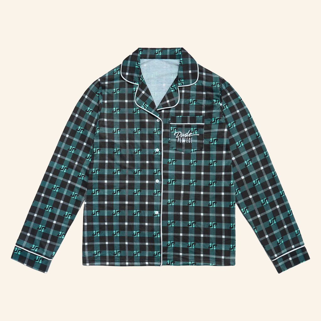 Dude Perfect Merch 2026 DP Plaid Pajama Set Dude Perfect Apparel Gifts For Him Her