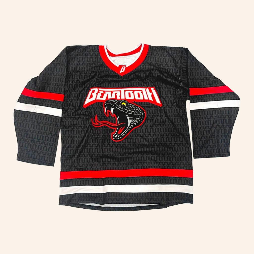 Beartooth Merch 2026 Authentic Snake Hockey Jersey Gifts For Rock Band Fans