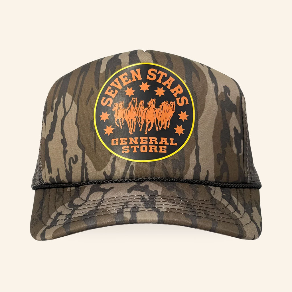 Seven Stars Merch 2026 7S General Store Classic Logo Camo Trucker Hat Gifts For Brothers