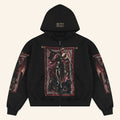 Polyphia Merch 2026 Crusher Zip Hoodie Be Not Afraid Merch Gift Ideas For Rock Lovers