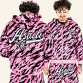 Khan Asadi Merch 2026 Asadi X LVSK Zip Hoodie Pink Lovesick Clothing Asadi Merch LVSK Store