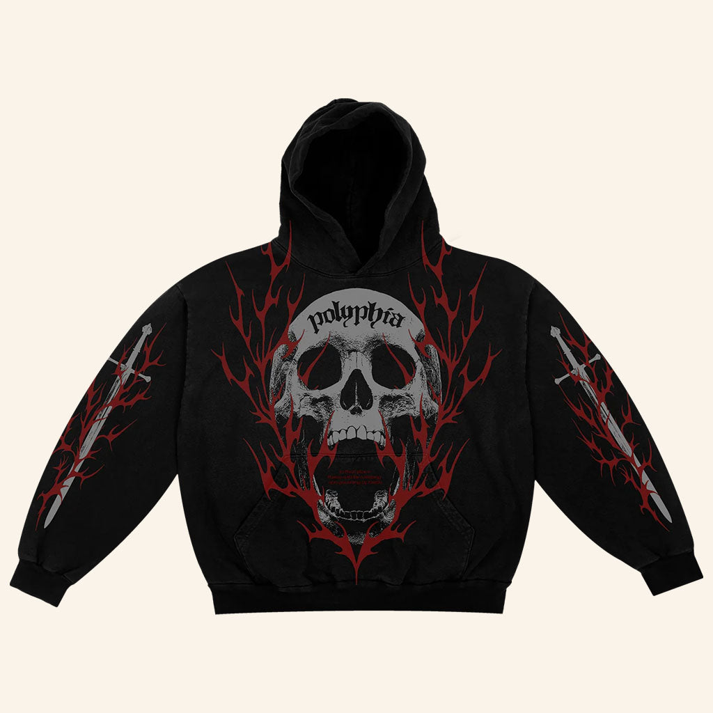 Polyphia Merch 2026 Gnashing Teeth Hoodie Present Ideas For Music Lovers