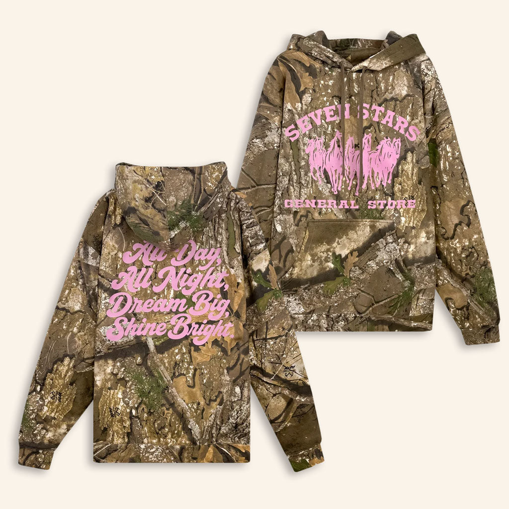 Seven Stars Merch 2026 7S General Store Classic Logo Camo Hoodie Gift For Concert Goers