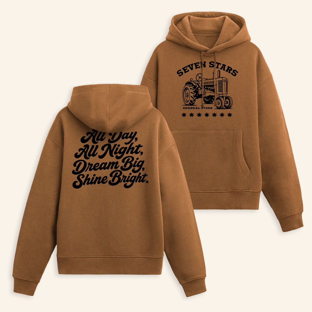 Seven Stars Merch 2026 7S General Store Tractor Hoodie Best Gift For Concert Goers