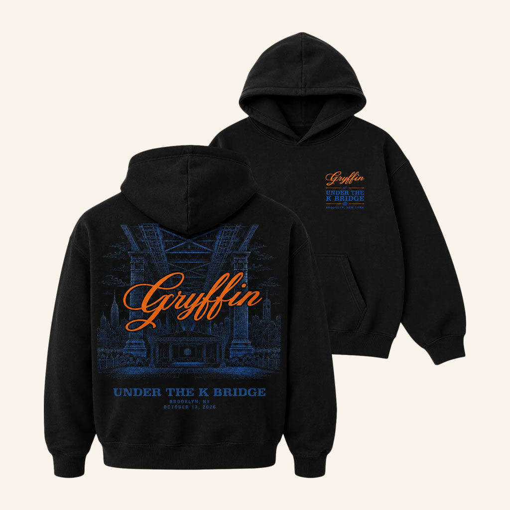 Gryffin Merch 2026 Under the K Bridge Hoodie Gryffin Tour Merch Gift For EDM Fans