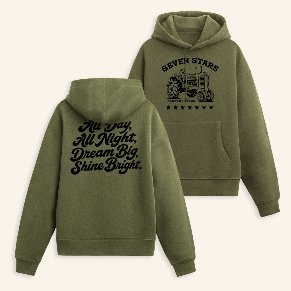 Seven Stars Merch 2026 7S General Store Tractor Hoodie Gifts Ideas For Concert Goers
