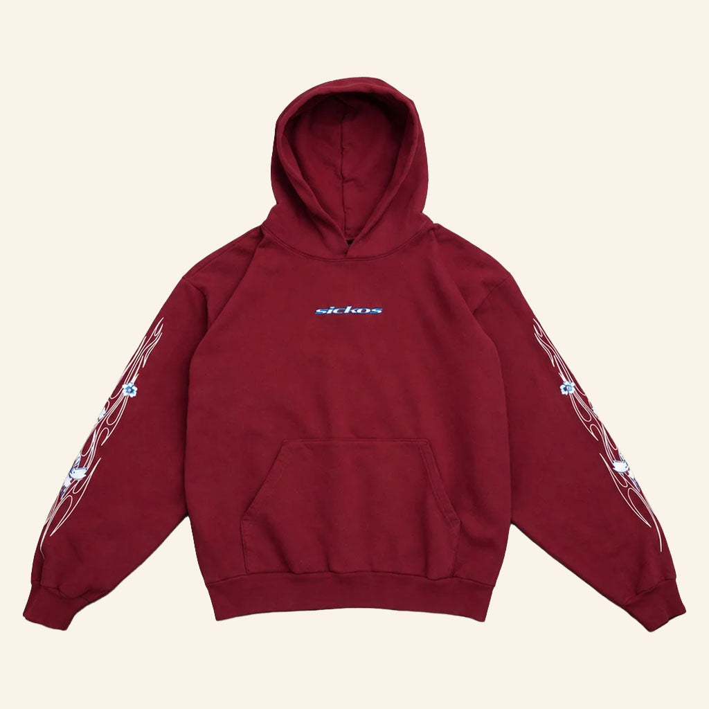 Sickos Merch 2026 Hibiscus Inferno Hoodie Sickos Hooded Sweatshirt Gifts For Boyfriend