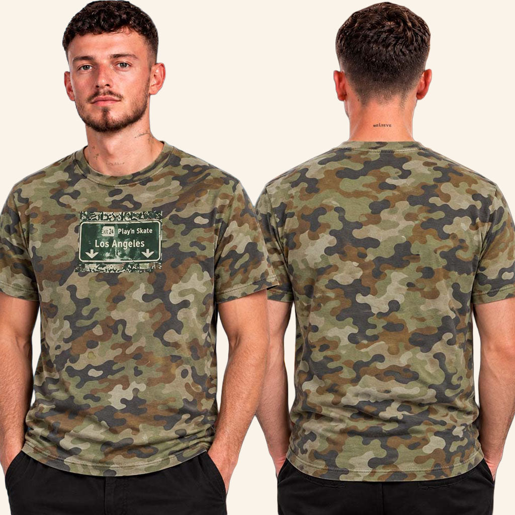 Beabadoobee Merch 2026 Los Angeles Camo Event T-Shirt Music Gift Ideas For Guys