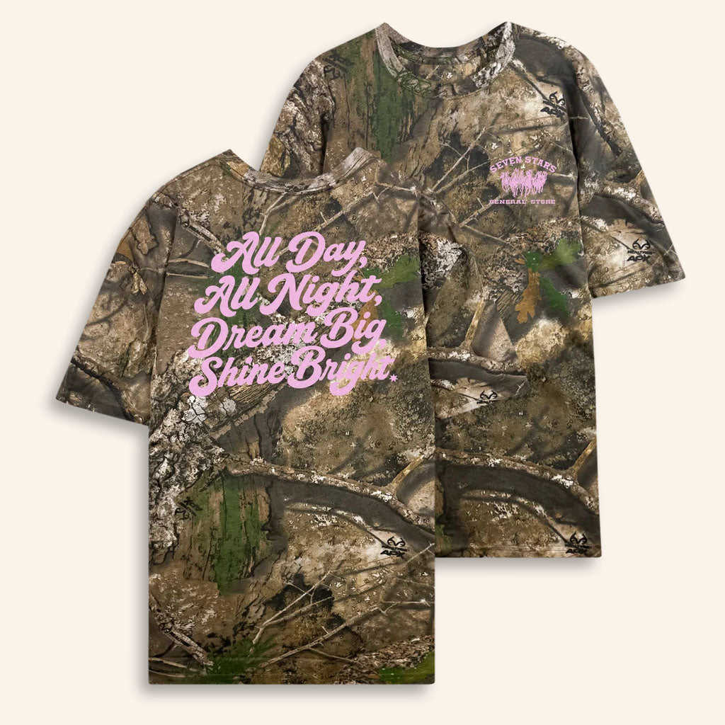 Seven Stars Merch 2026 7S General Store Classic Logo Camo T-Shirt Gift For Brothers