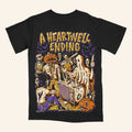 A Heartwell Ending Merch 2026 Halloween T-Shirt Black Gift Ideas For Emo Band Fans