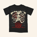 A Heartwell Ending Merch 2026 Ribcage T-Shirt A Heartwell Ending Shirt Gifts For Emo Band Fans