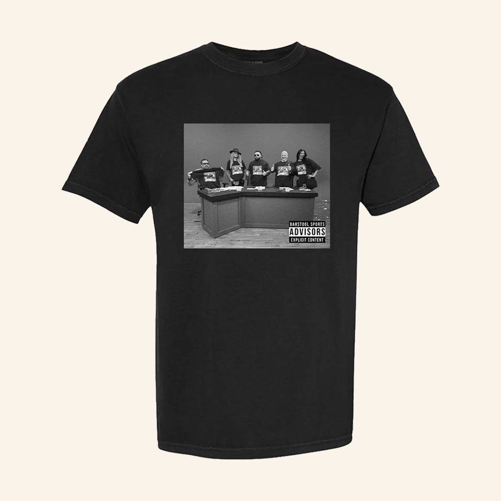 Barstool Sports Advisors Season 8 II T-Shirt Content Photo Tee Sports Podcast Fan Gift