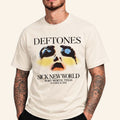 Deftones Merch Sick New World Texas 2026 T-Shirt Abstract Face Tee Gift For Metal Band Fans