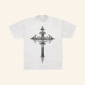 Polyphia Merch 2026 Chrome Cross T-Shirt Be Not Afraid Shirt Gift For Rock Lovers