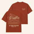 Gryffin Merch 2026 Red Rocks T-Shirt Gryffin Concert Apparel Best Gift For EDM Lovers