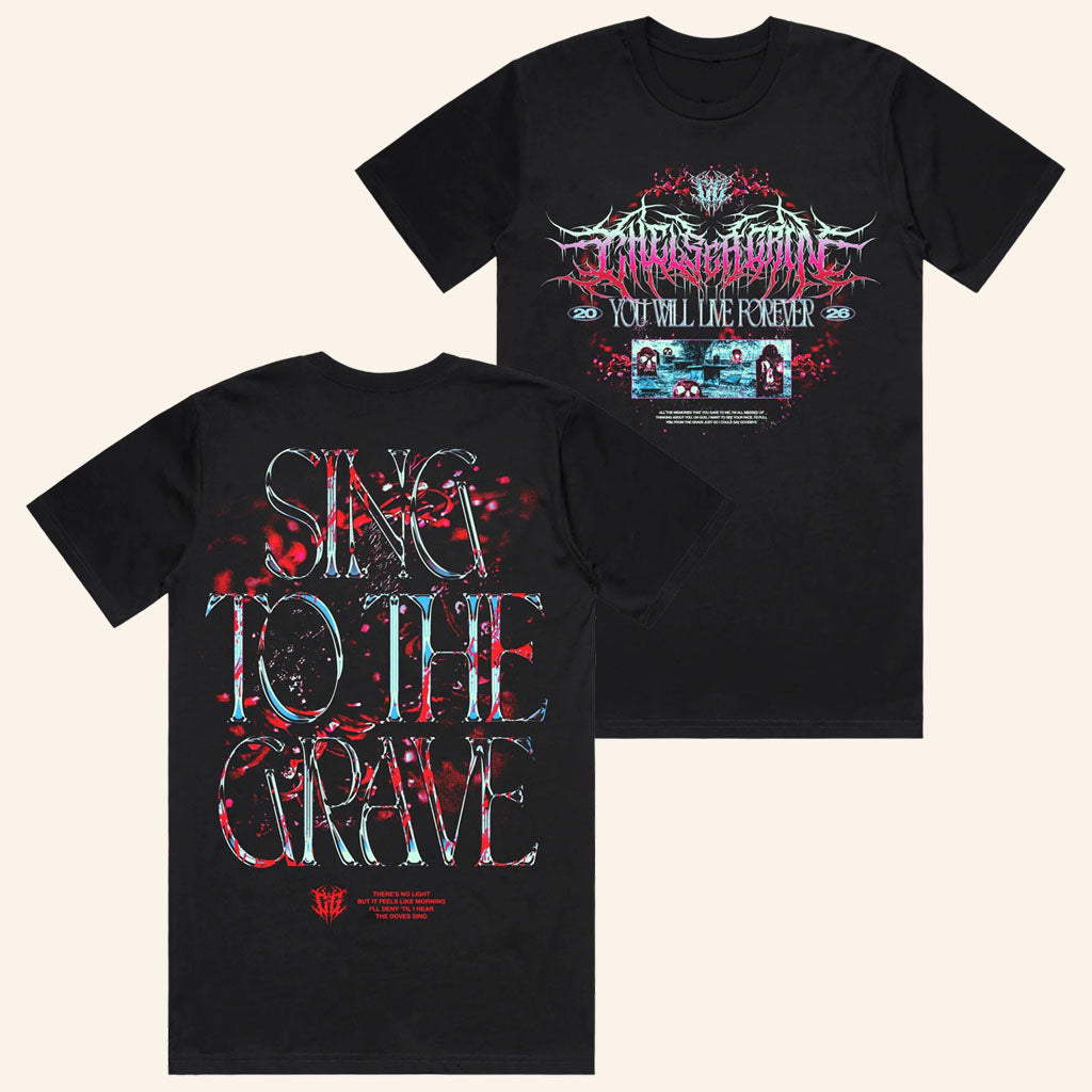Chelsea Grin Merch 2026 Sing To The Grave T-Shirt Gift For Deathcore Band Lovers