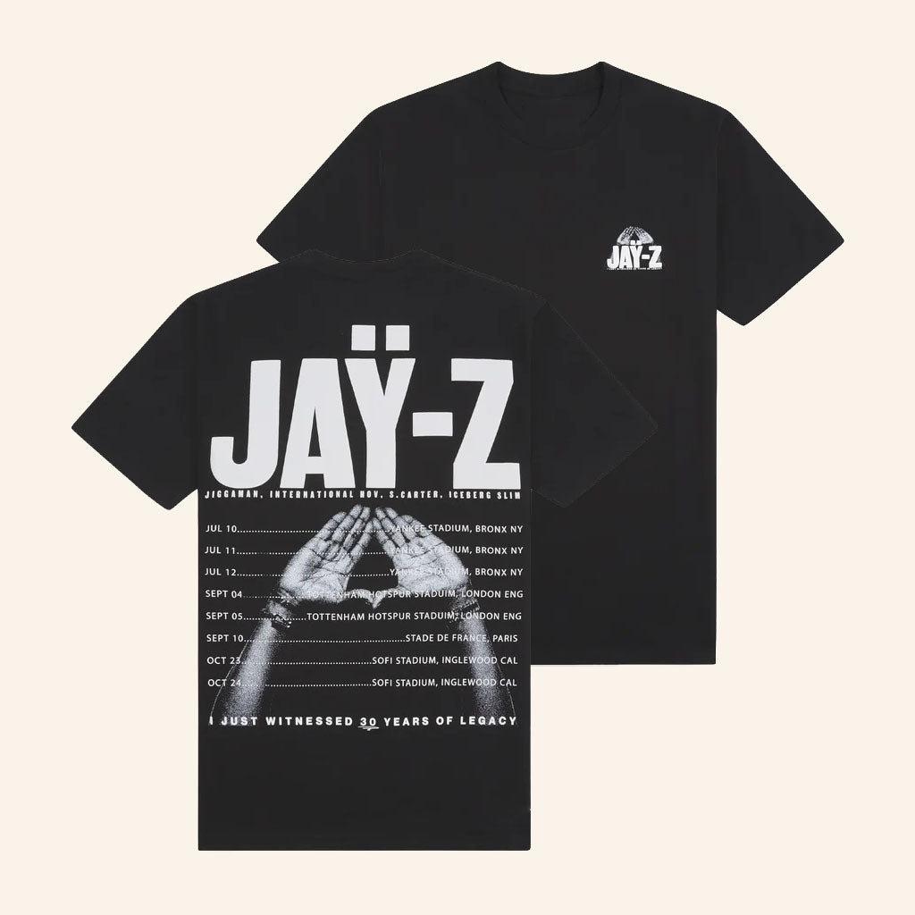 Jay Z 30 Merch 2026 JAY-Z30 Tour List T-Shirt Gift Ideas For Rap Lovers