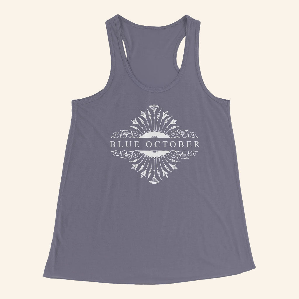 Blue October Merch 2026 Ornamental Tank Top Cool Gifts For Rock Lovers