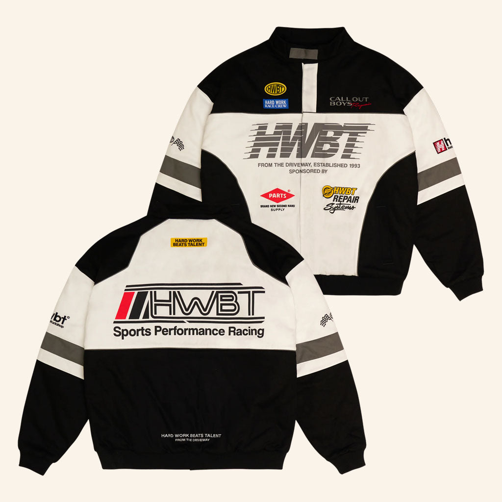 HWBT Merch 2026 HWBT Racing Bomber Jacket Birthday Ideas For Husband