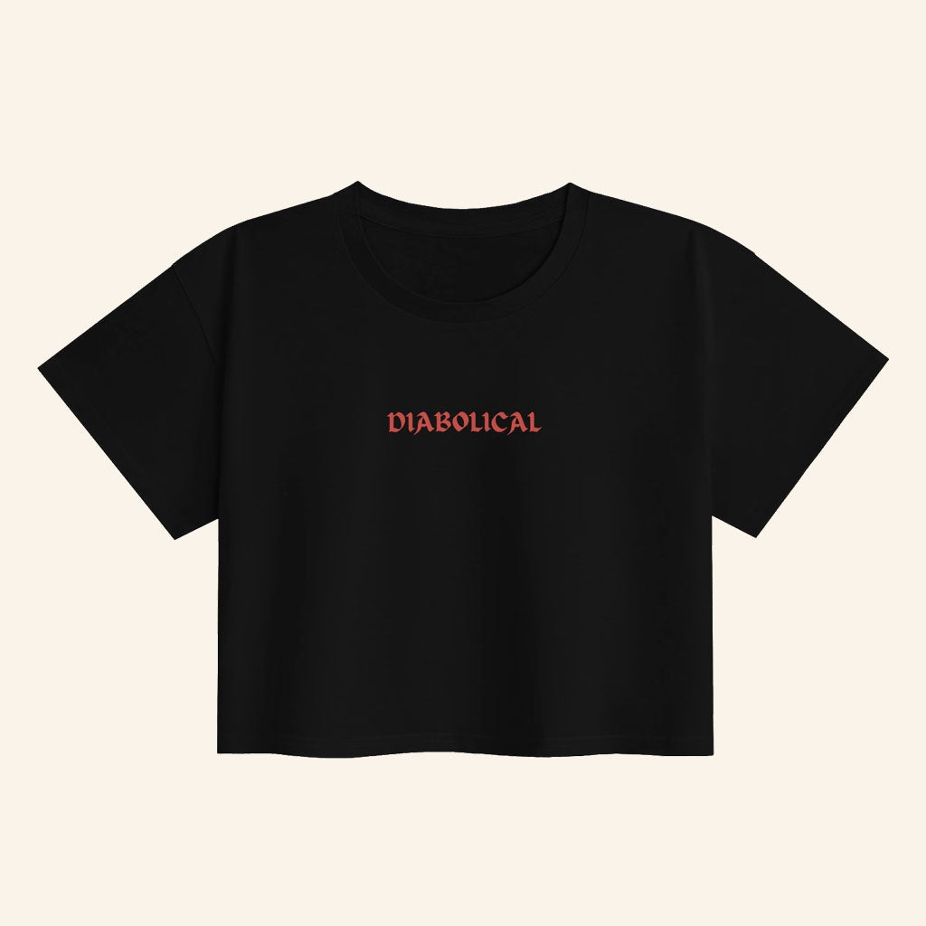 Do We Know Them Merch 2026 Diabolical Crop Top Gift Ideas For Podcast Fans