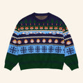 CDawgVA Merch 2026 Monke Fair Isle Christmas Ugly Sweater Xmas Gift For Brothers