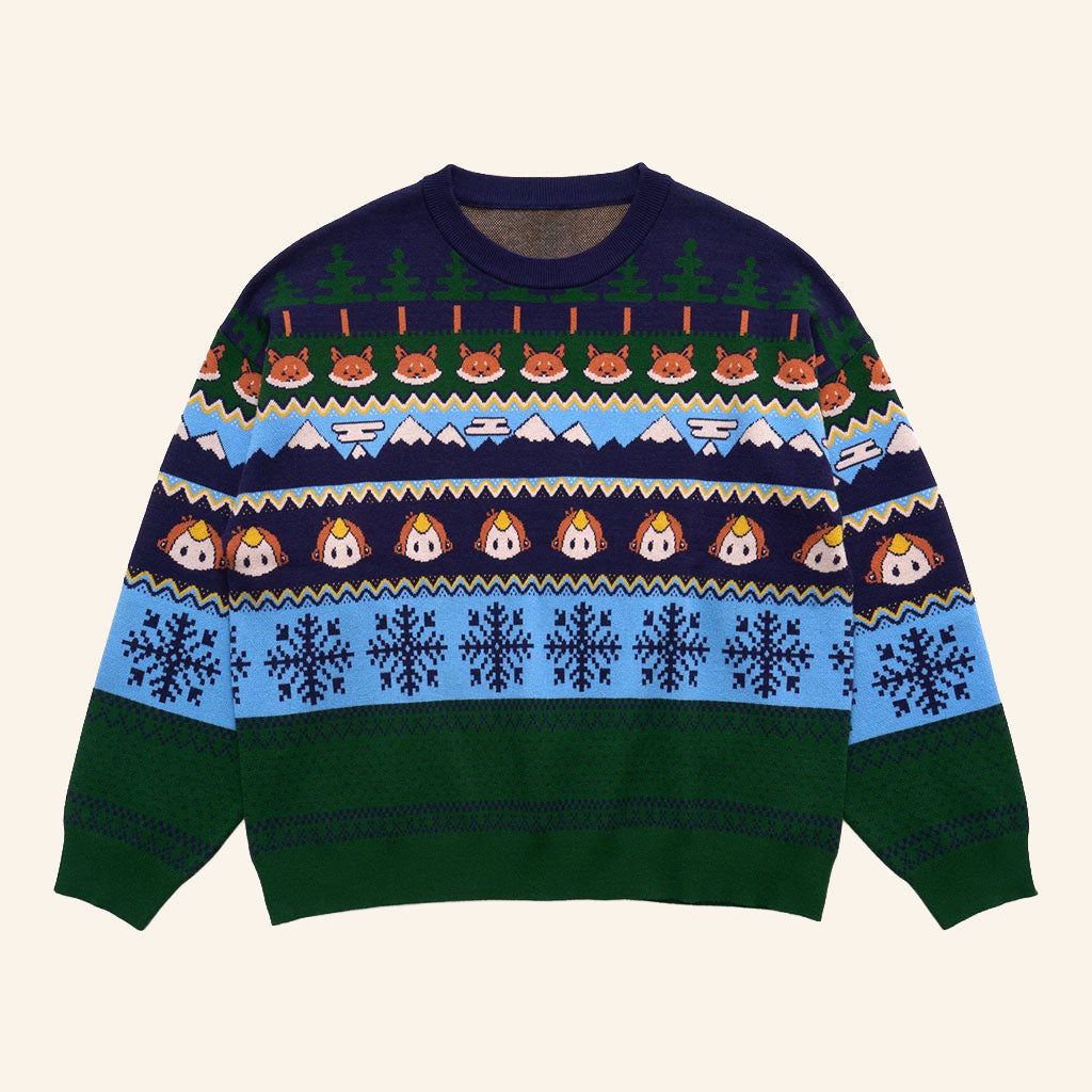 CDawgVA Merch 2026 Monke Fair Isle Christmas Ugly Sweater Xmas Gift For Brothers