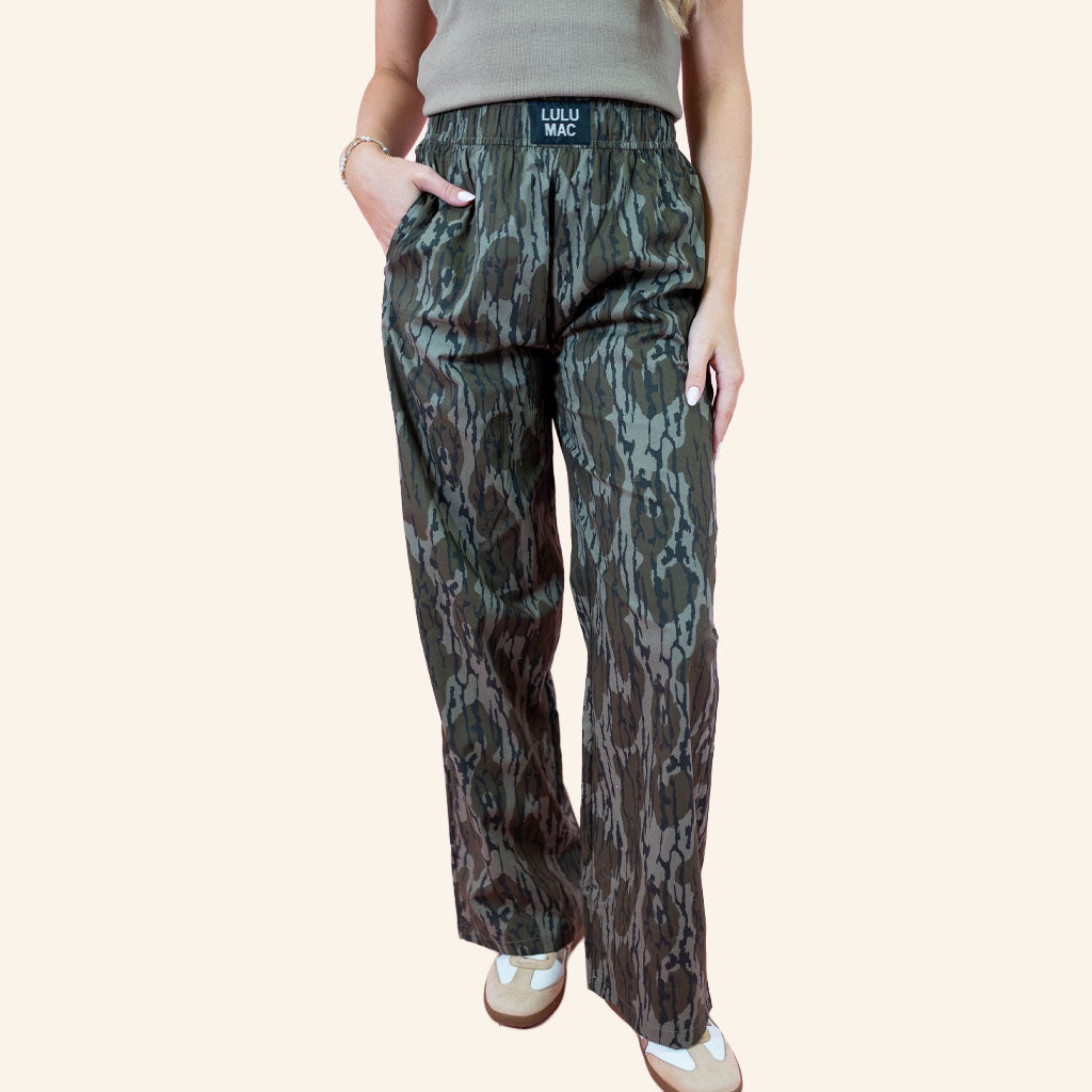 Lulu Mac X Mossy Oak Merch 2026 Bottomland Pants Streetwear Clothing Gift For Sisters