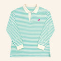 LZMFG Merch 2026 Striped Long Sleeve Polo Shirt Birthday Gift Ideas For Friends