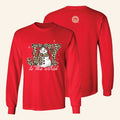 Lulu Mac Merch 2026 Snowlady Joy To The World Long Sleeve Shirt Cute Christmas Gifts