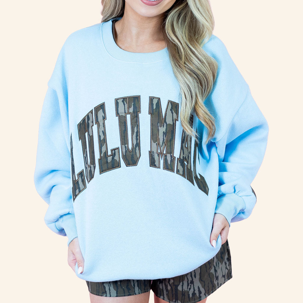 Lulu Mac X Mossy Oak Merch 2026 Lulu Mac Bottomland Sweatshirt Present For Sisters