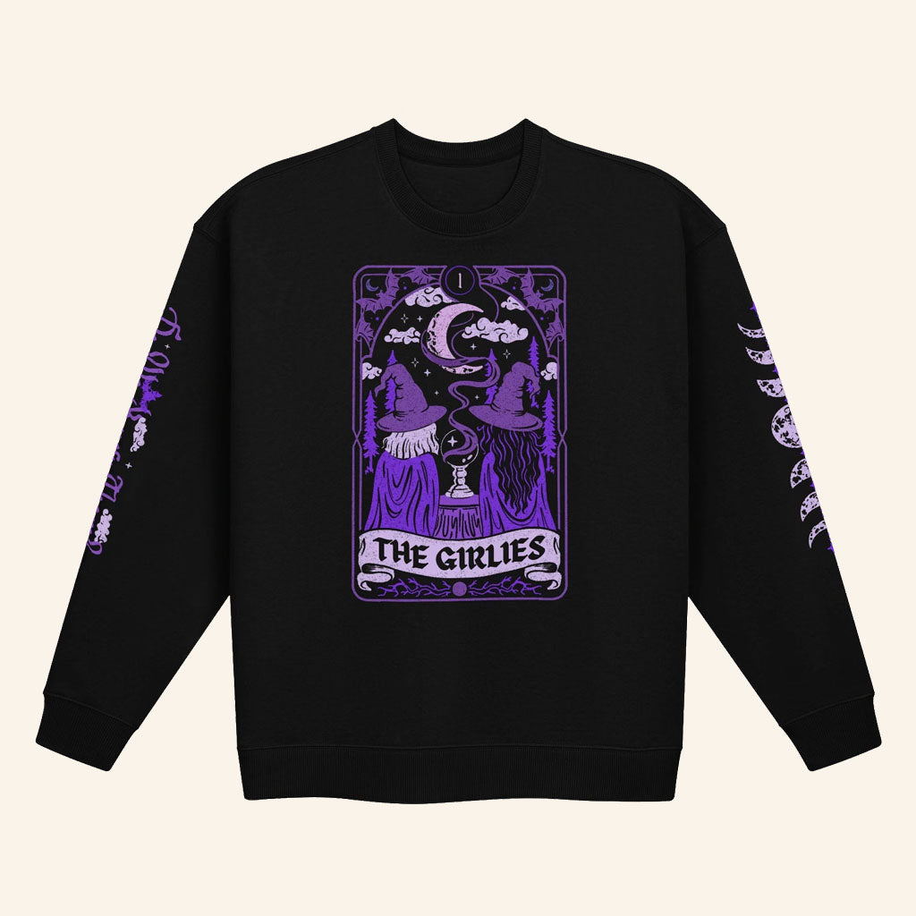 Do We Know Them Merch 2026 The Girlies Crewneck Tarot Card Sweatshirt Gift For Sisters