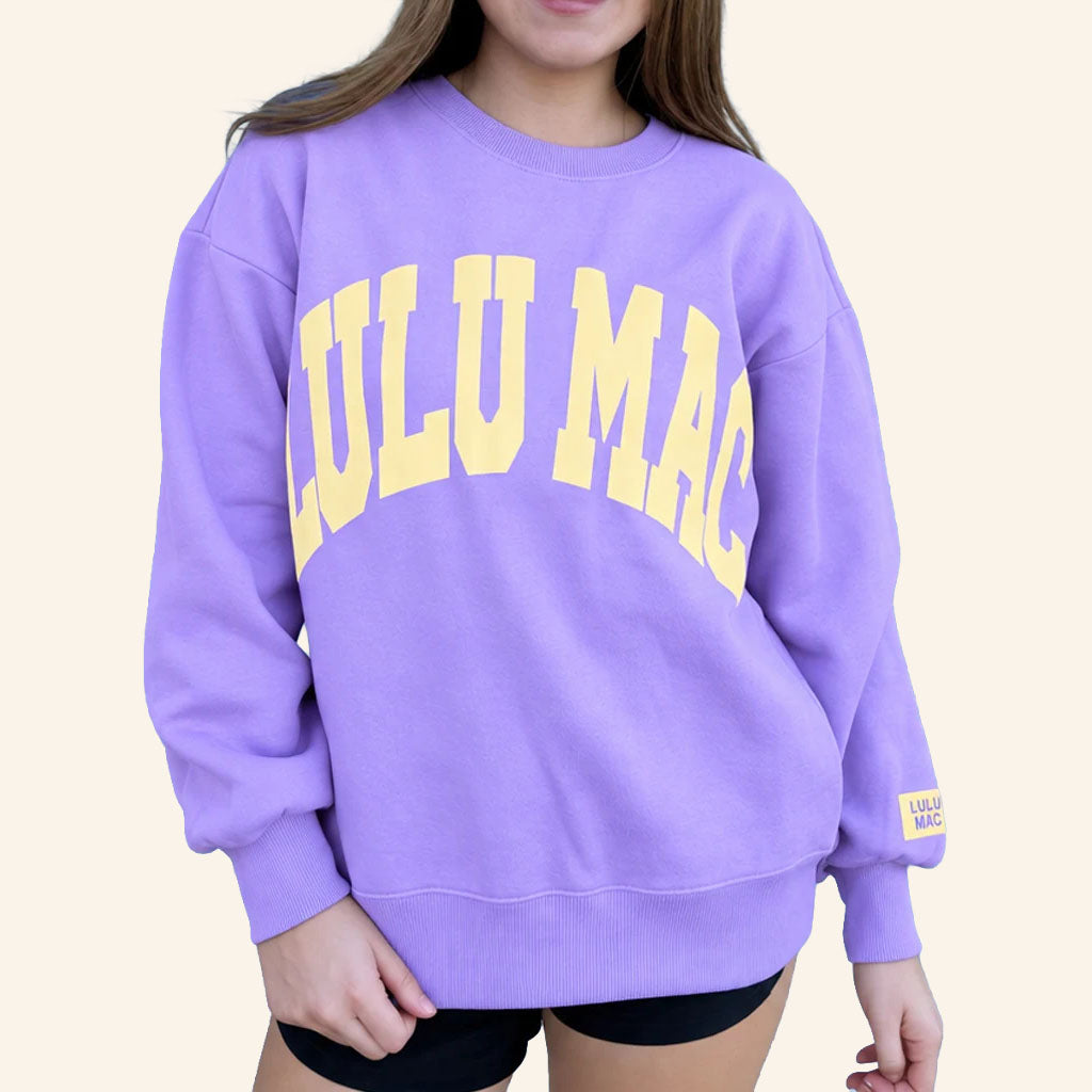 Lulu Mac Merch 2026 Lulu Mac Crewneck Sweatshirt Casual Streetwear Clothing Gift For Her