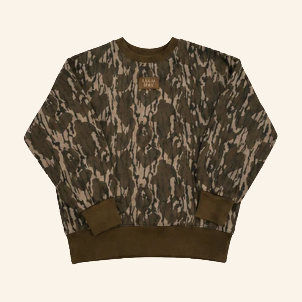 Lulu Mac X Mossy Oak Merch 2026 Bottomland Crewneck Sweatshirt Streetwear Gift For BFF